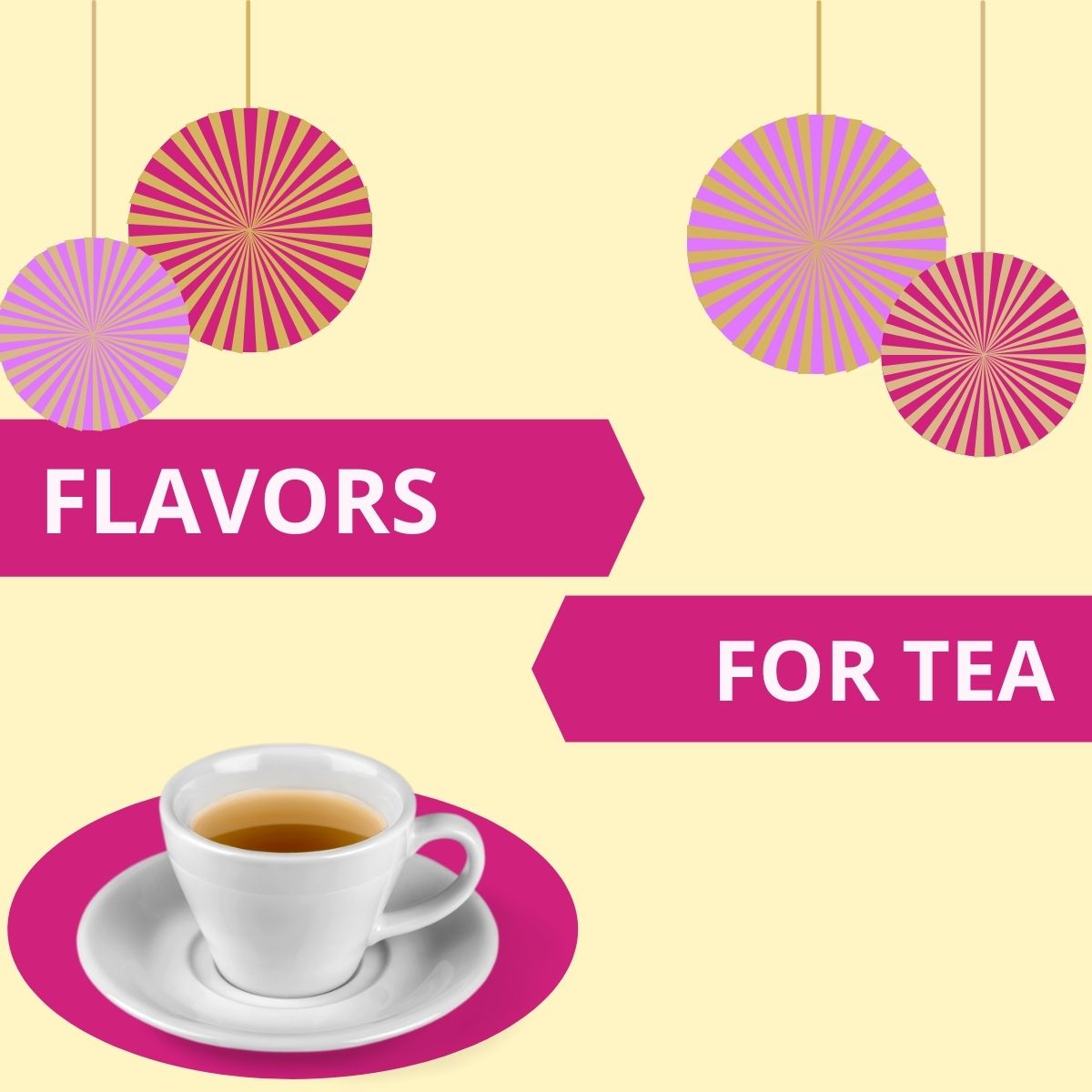 Flavors for Tea Skinny Mixes