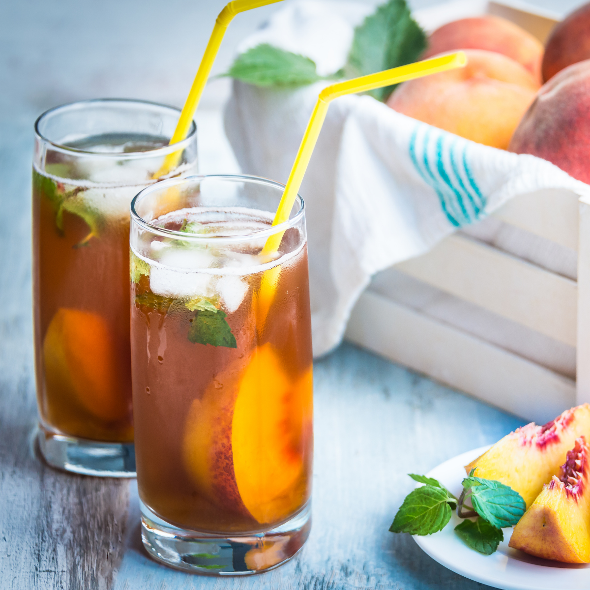 Peach iced tea recipe