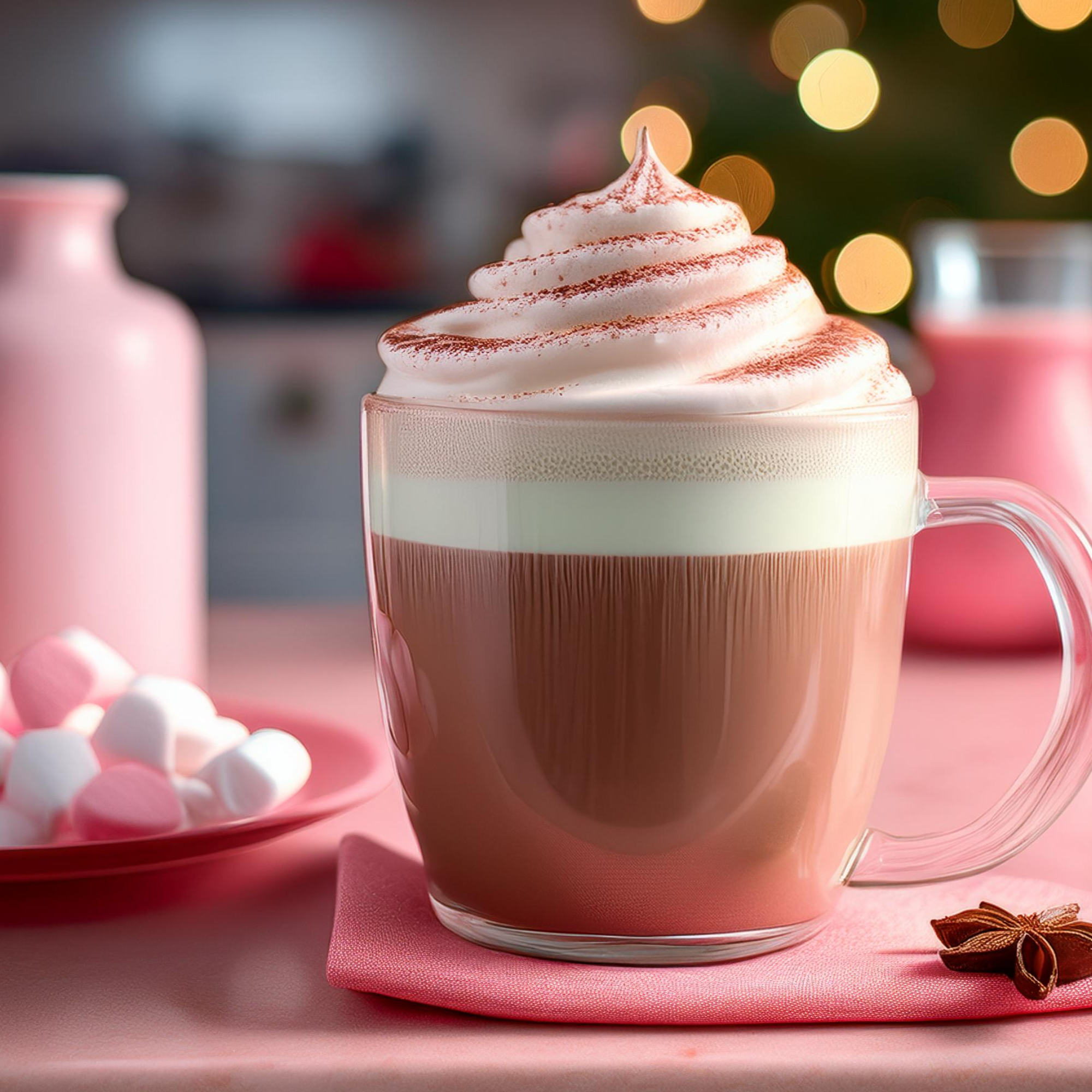 Peppermint Mocha w/ Peppermint Chocolate Cold Foam – Skinny Mixes