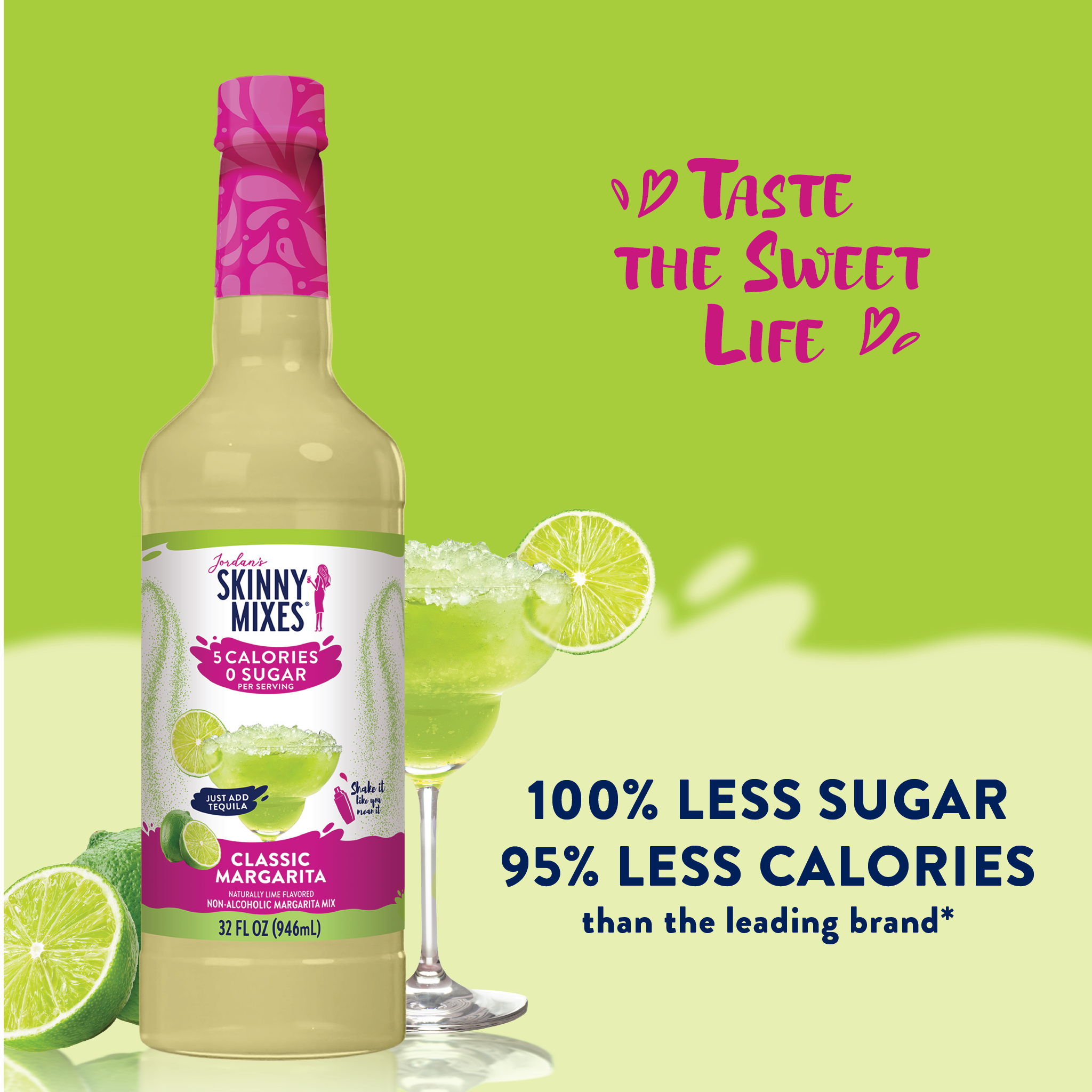 Low Carb Skinny Margaritas: Sugar Free Margarita Mix | Cocktail Mix | Skinny Mixes