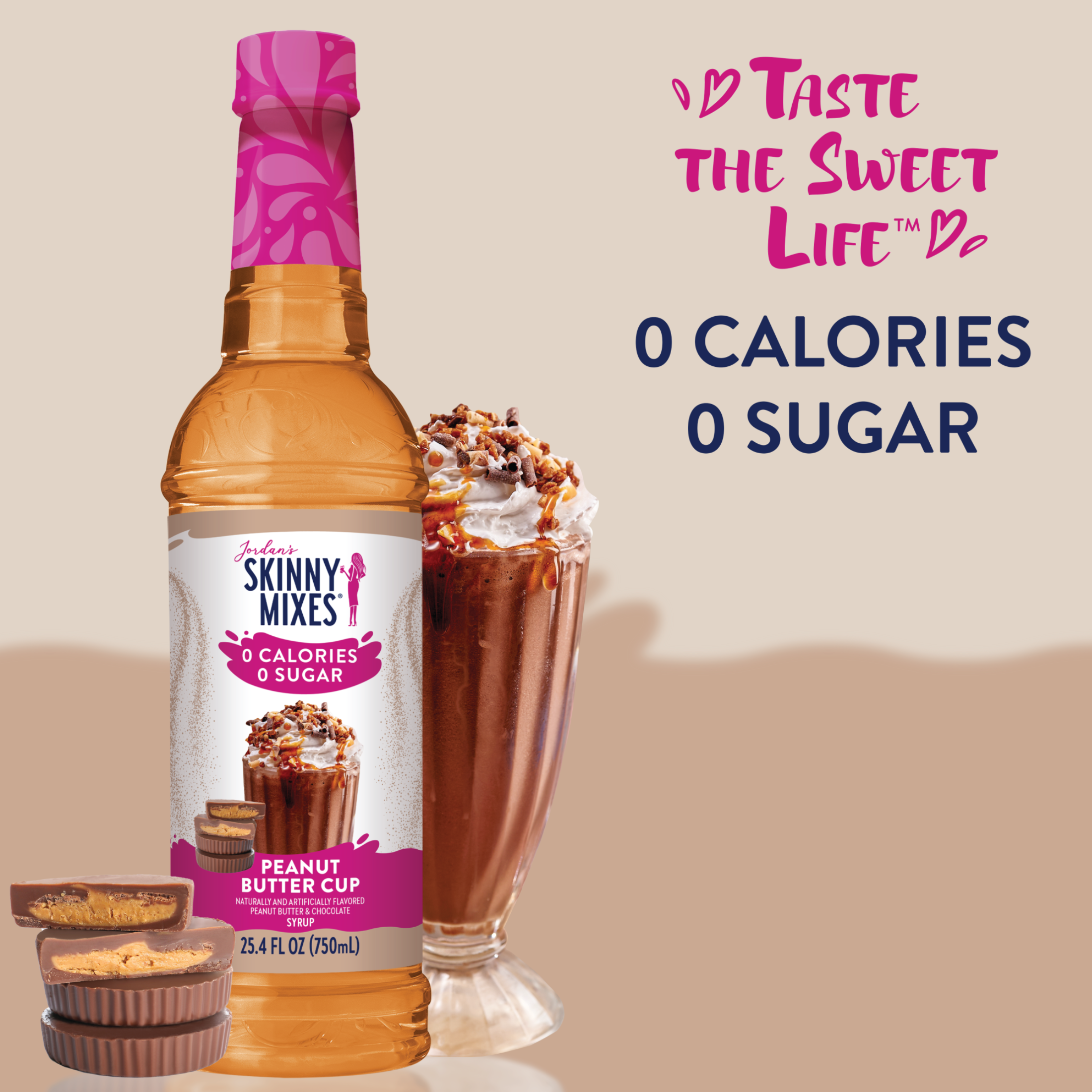 Sugar Free Peanut Butter Cup Syrup