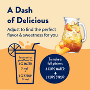 Sugar Free Peach Tea Concentrate