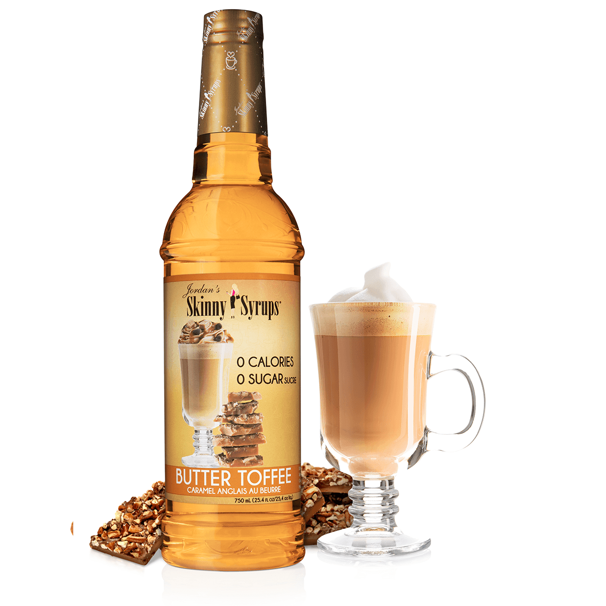 Sugar Free Butter Toffee Syrup | Skinny Syrups | Skinny Mixes