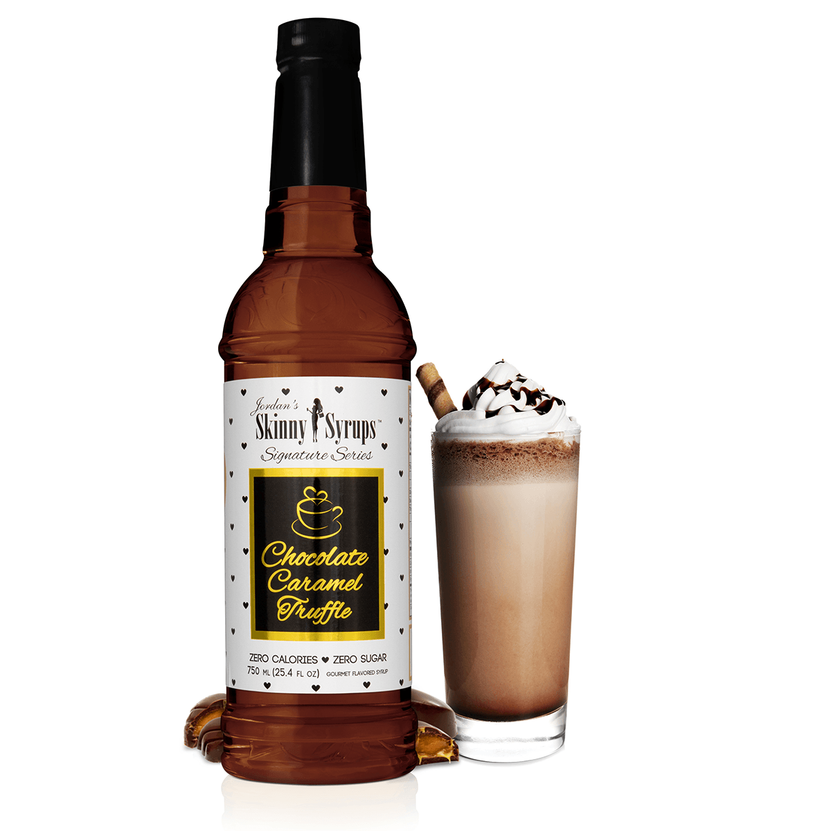 Sugar Free Chocolate Caramel Truffle Syrup - Skinny Mixes