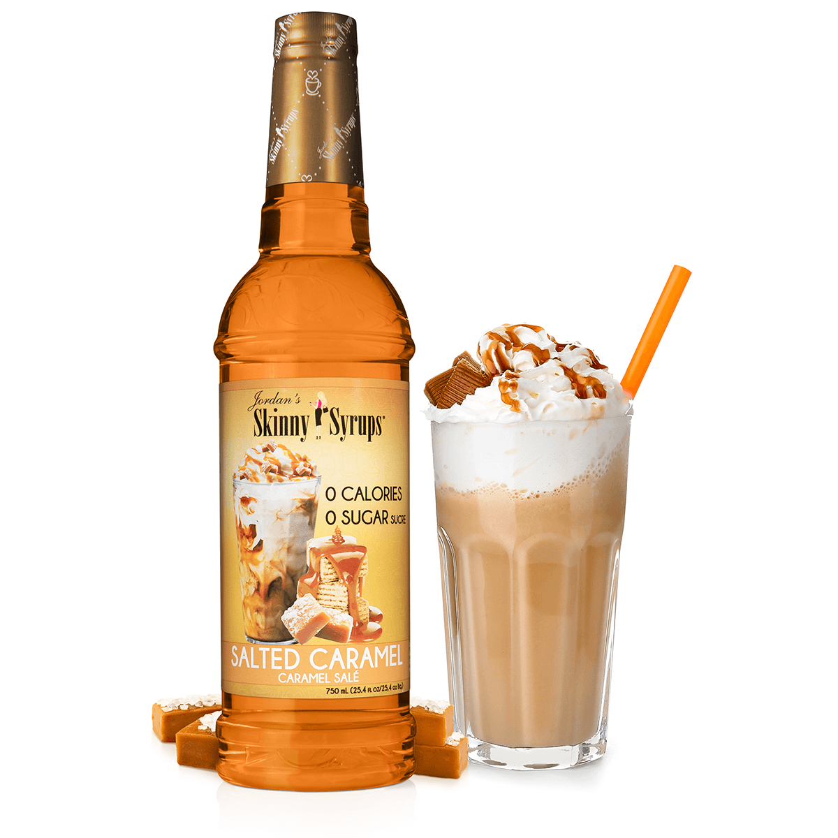 Sirop Barista Zéro Calorie Caramel Salé