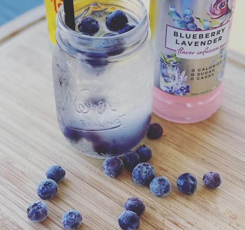 Sugar Free Blueberry Lavender Syrup - Skinny Mixes
