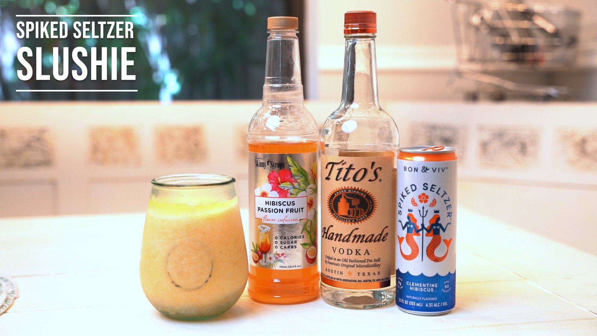 Spiked Seltzer Slushie