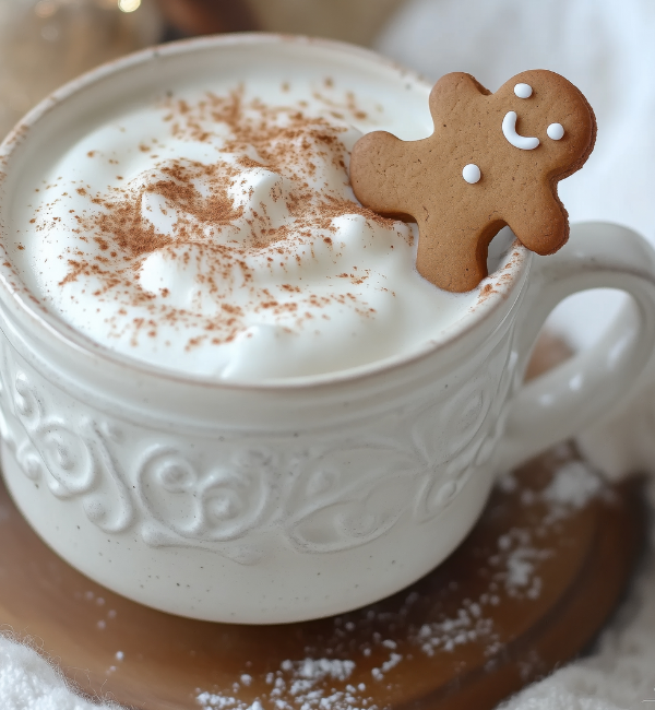 Gingerbread Nog Latte