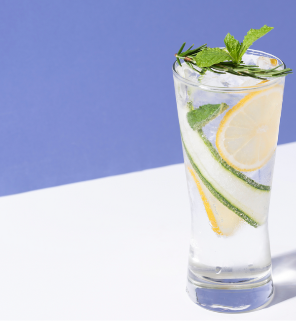 Skinny Cucumber Mint Soda