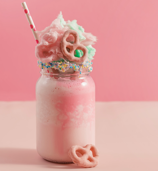 Candy Pretzel Milkshake