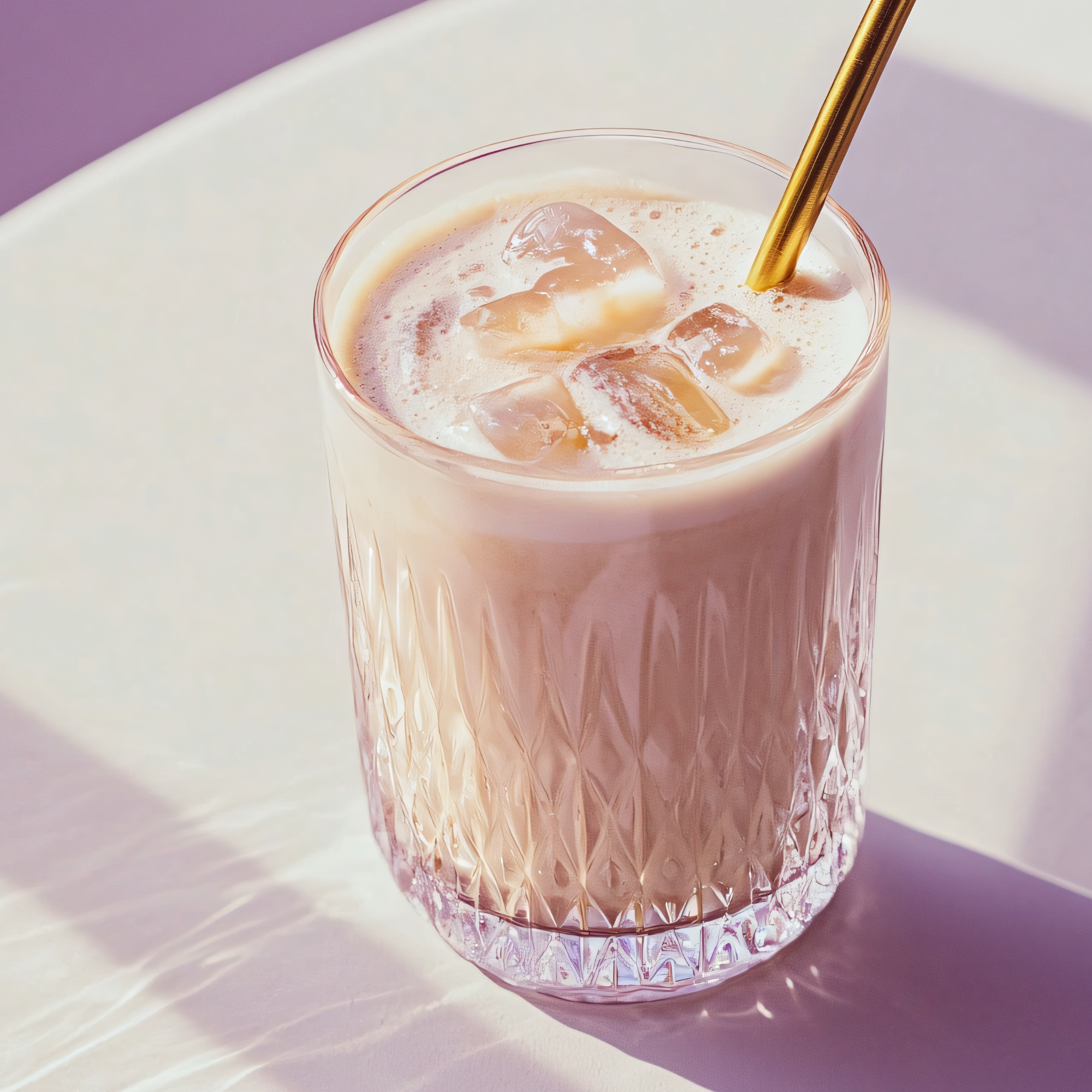 Iced Vanilla Cream Protein Latte