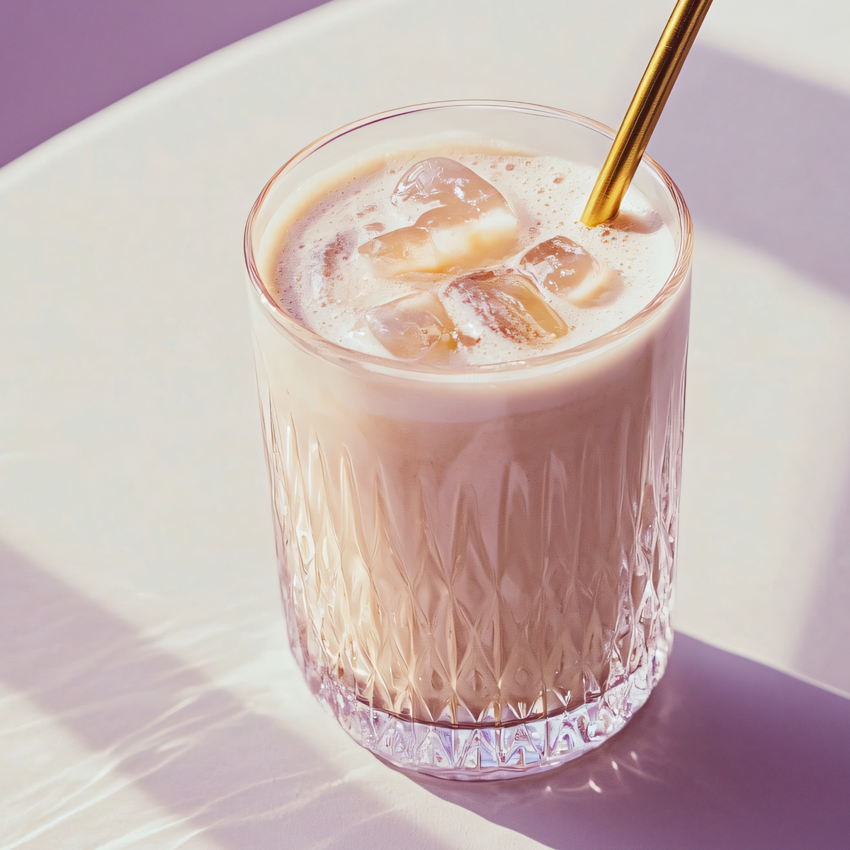 Iced Vanilla Cream Protein Latte