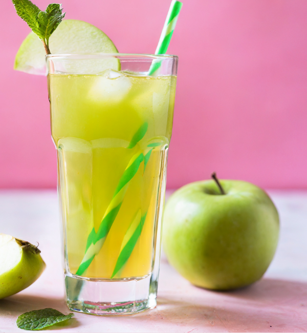 How to make green apple syrup for cocktails