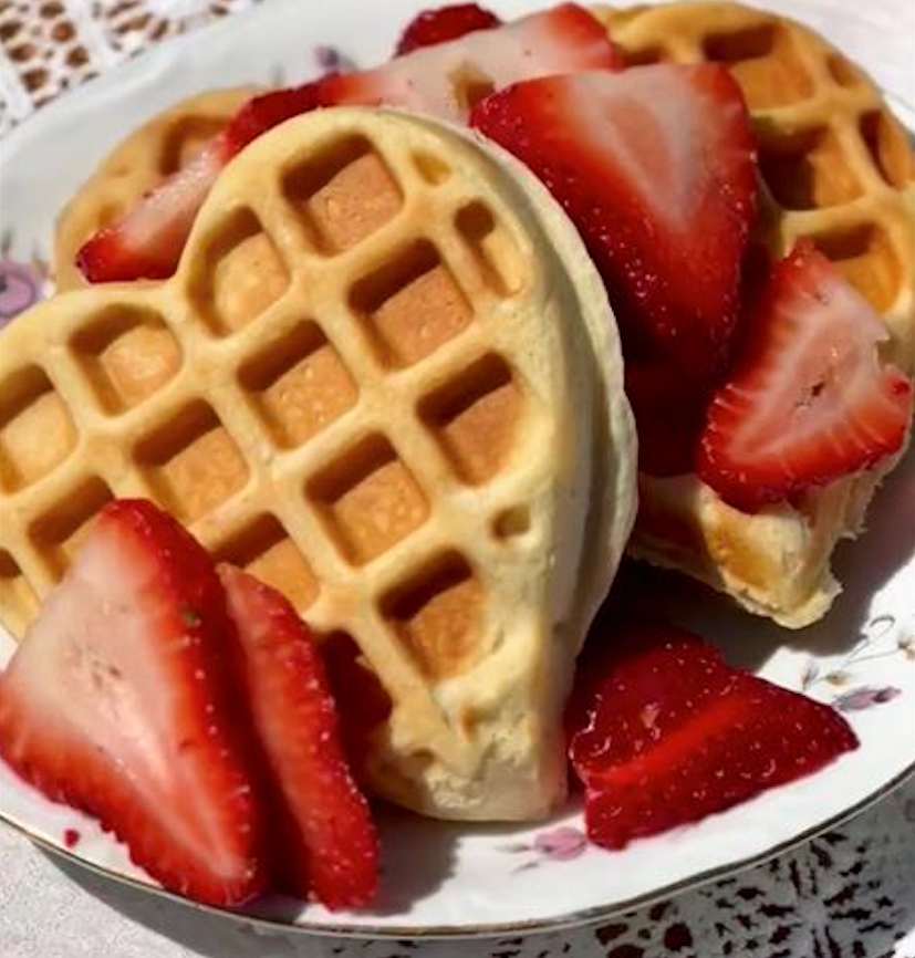 Strawberry Waffles