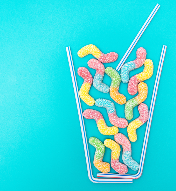 Sour Gummy Worm Water