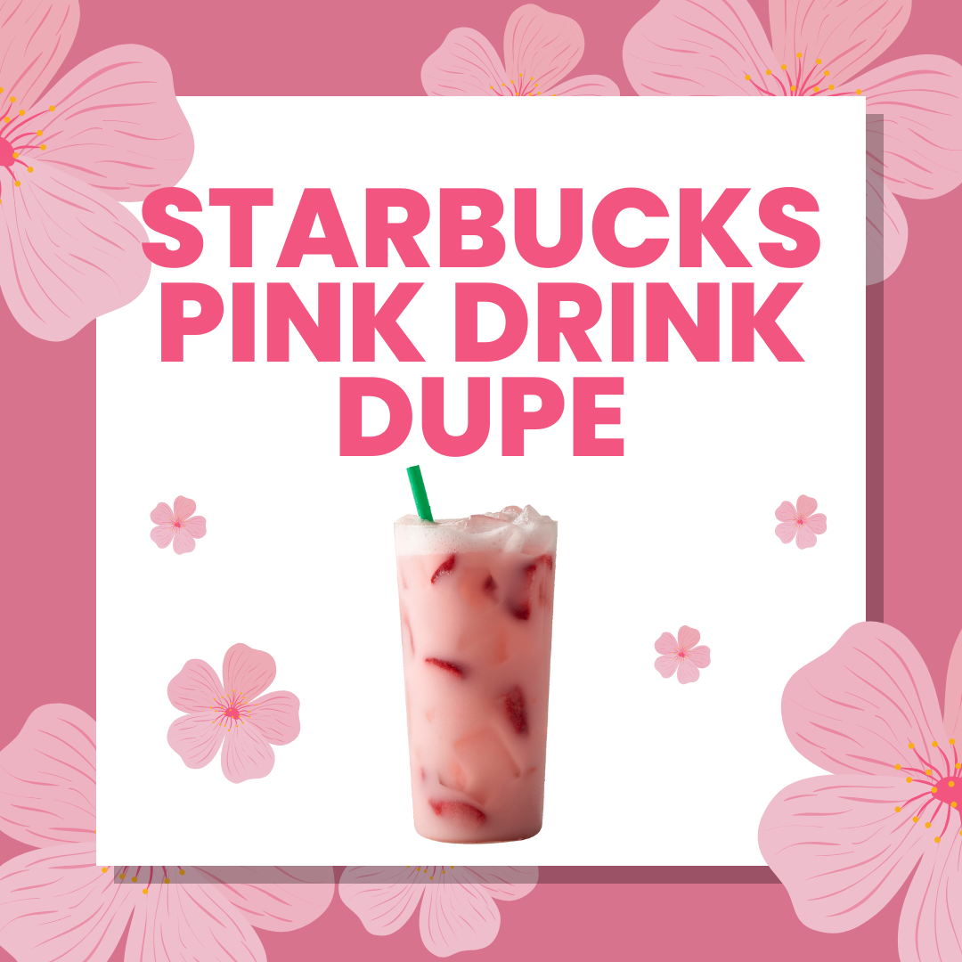 Starbucks Pink Drink Dupe