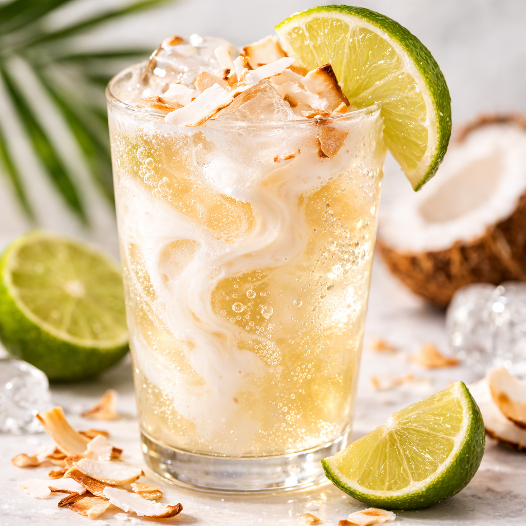 Tropical Cream Dirty Soda