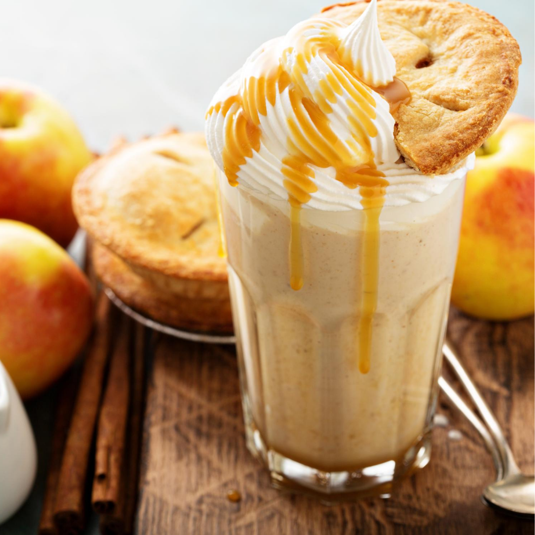 Caramel Apple Pie Milkshake