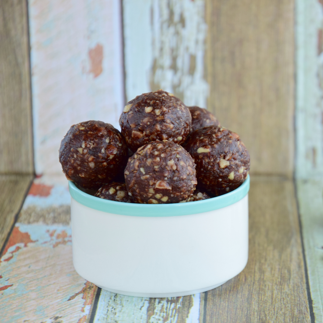Chocolate Covered Cherry Energy Balls