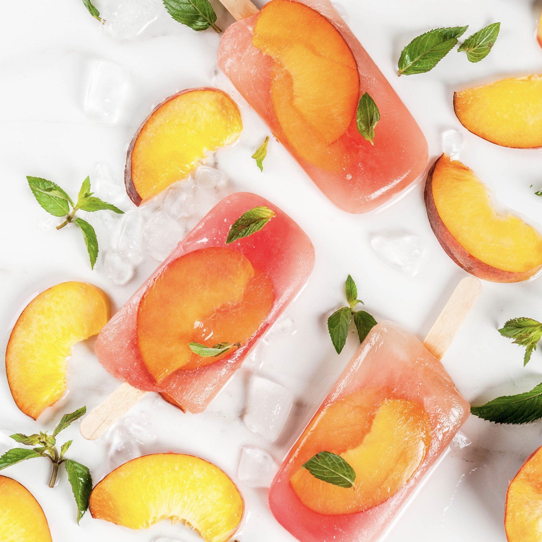 Peach Popsicle