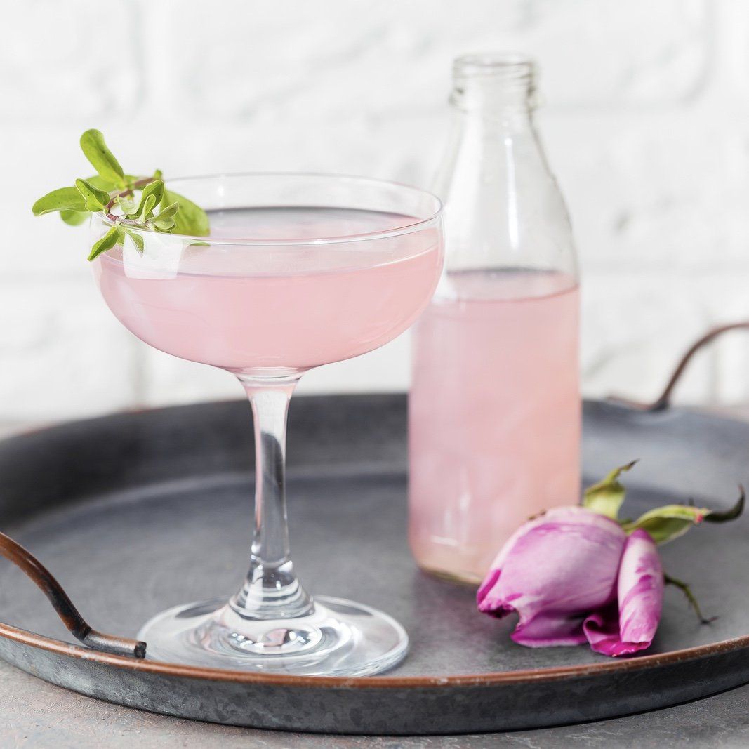 Strawberry Rose Martini