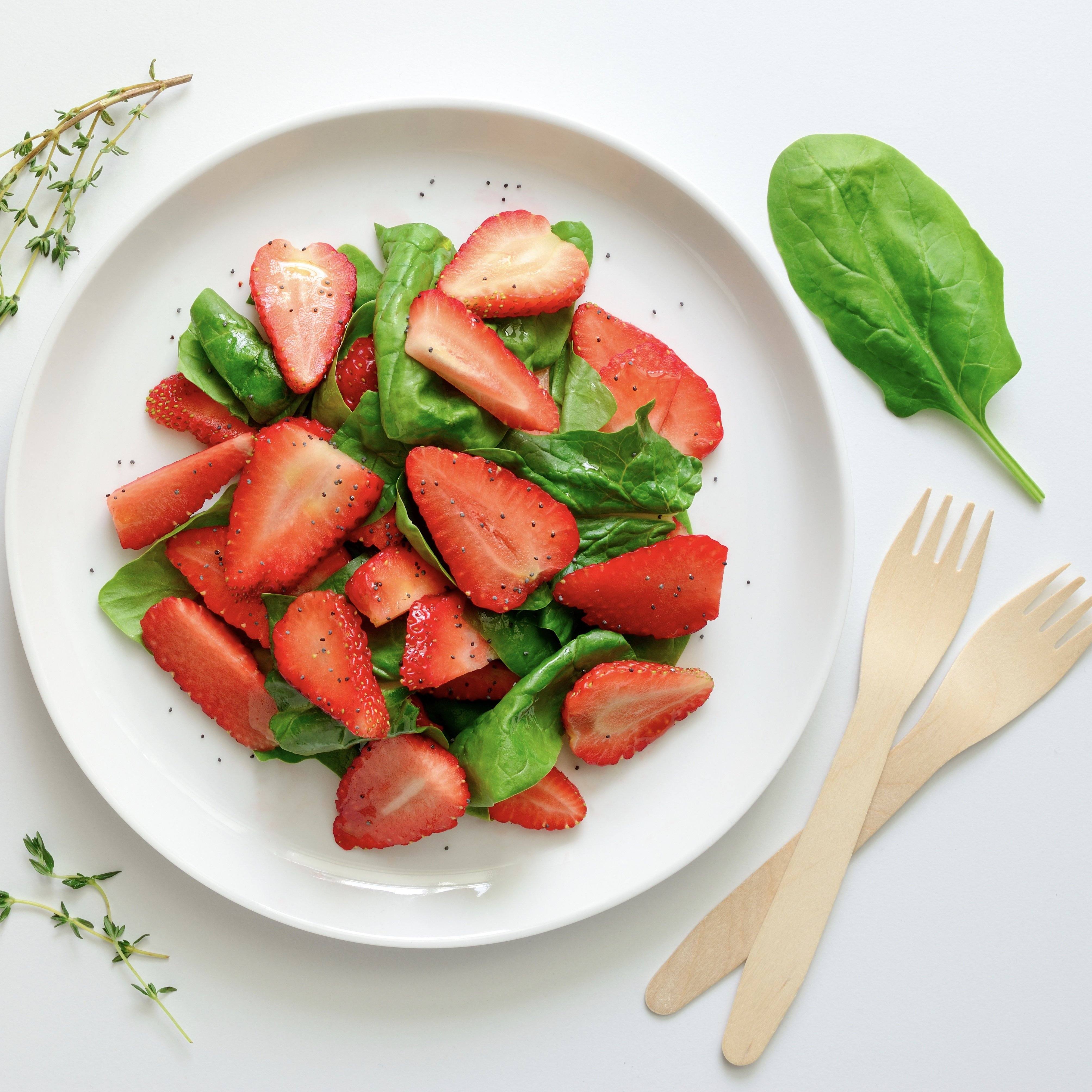 Strawberry Rose Salad Dressing