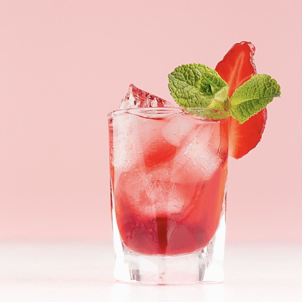 Strawberry Rose Spritzer