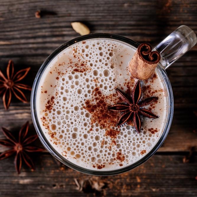Pumpkin Spice Chai Tea Latte