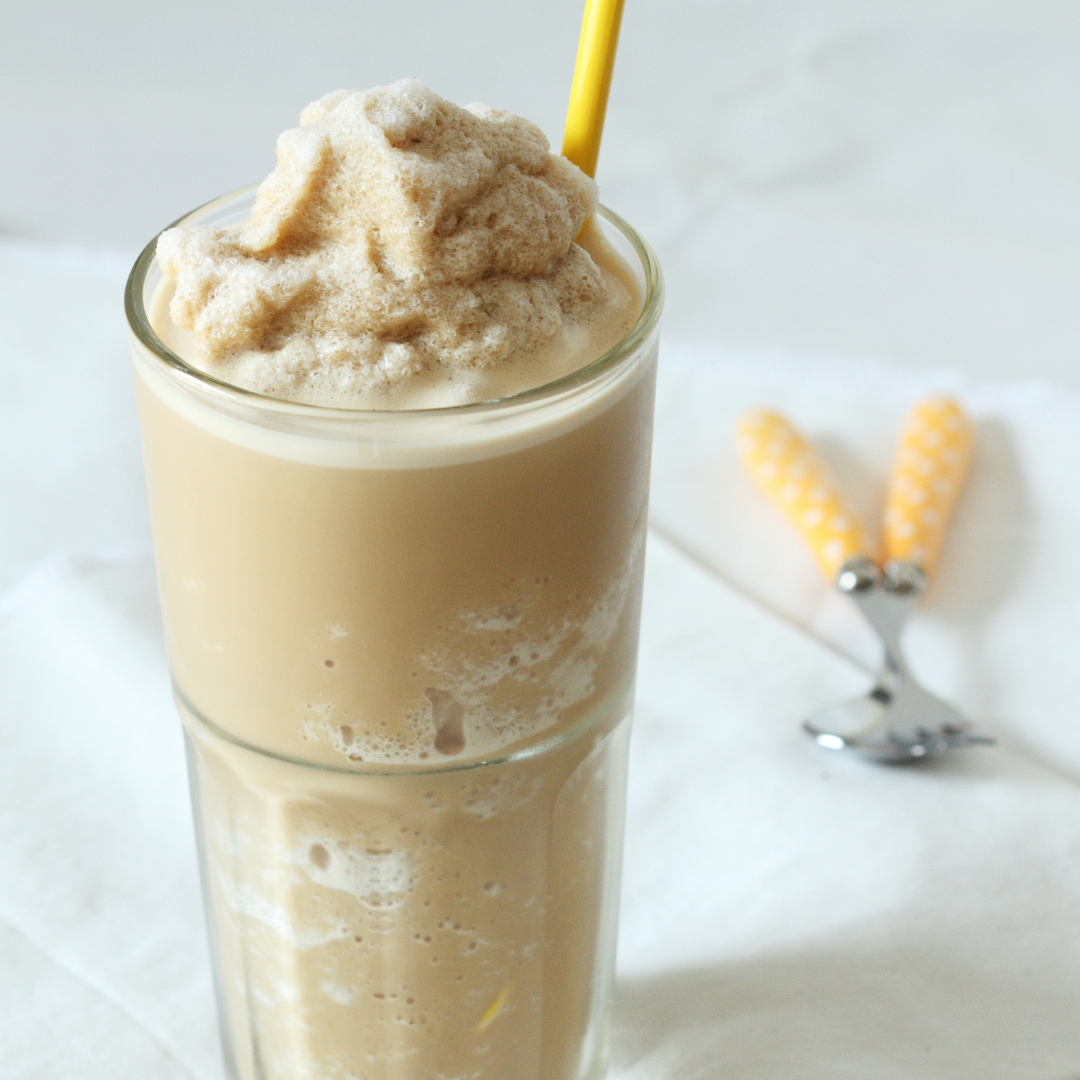Keto Salted Caramel Cheesecake Smoothie