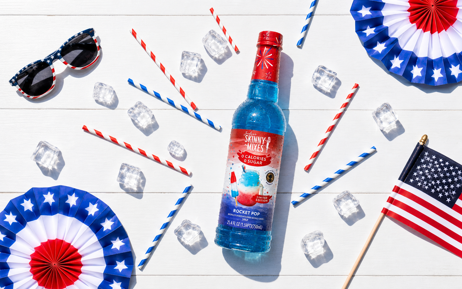 SIP RED, WHITE & BLUE: ROCKET POP & USA TRIO