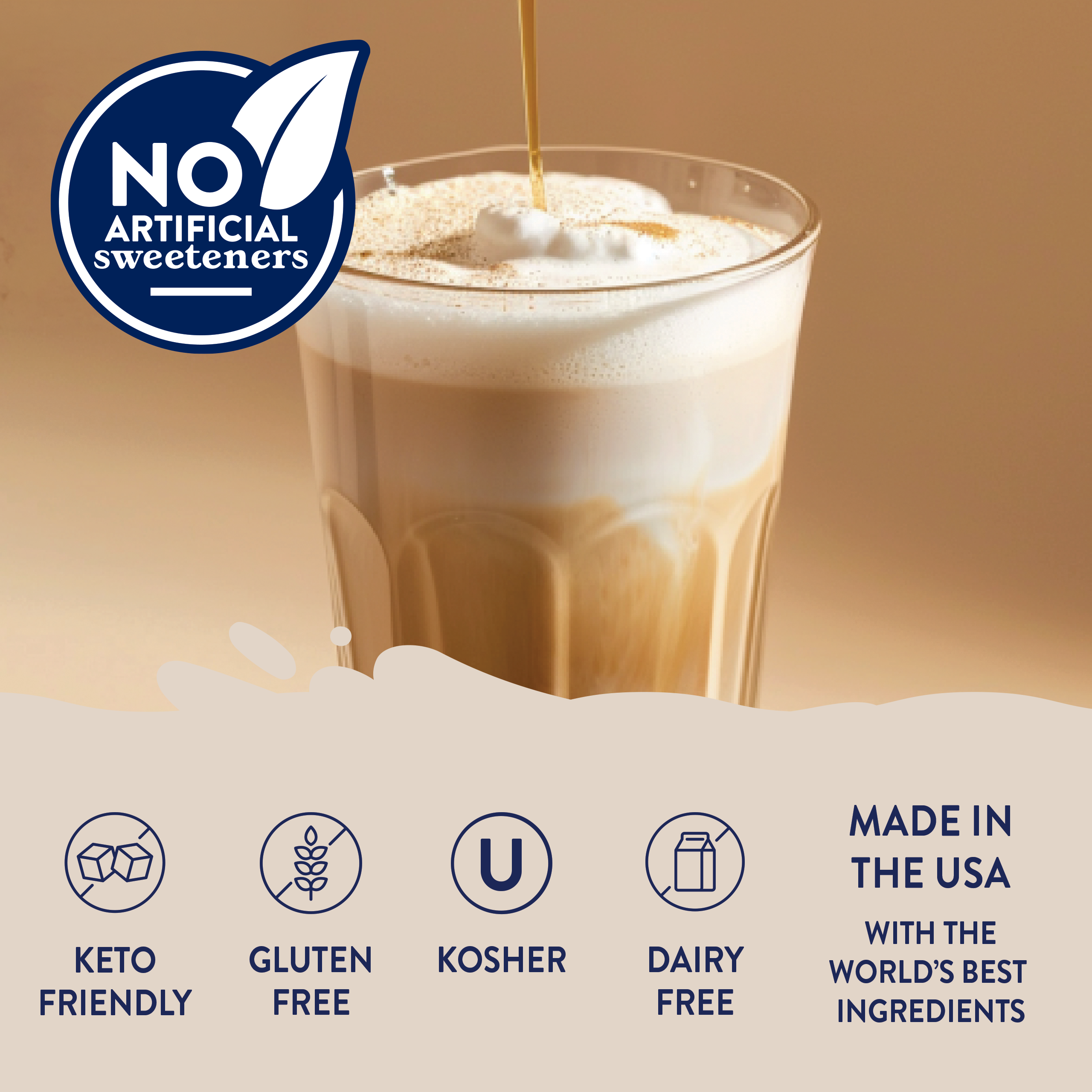 Naturally Sweetened French Vanilla Syrup - 375ml