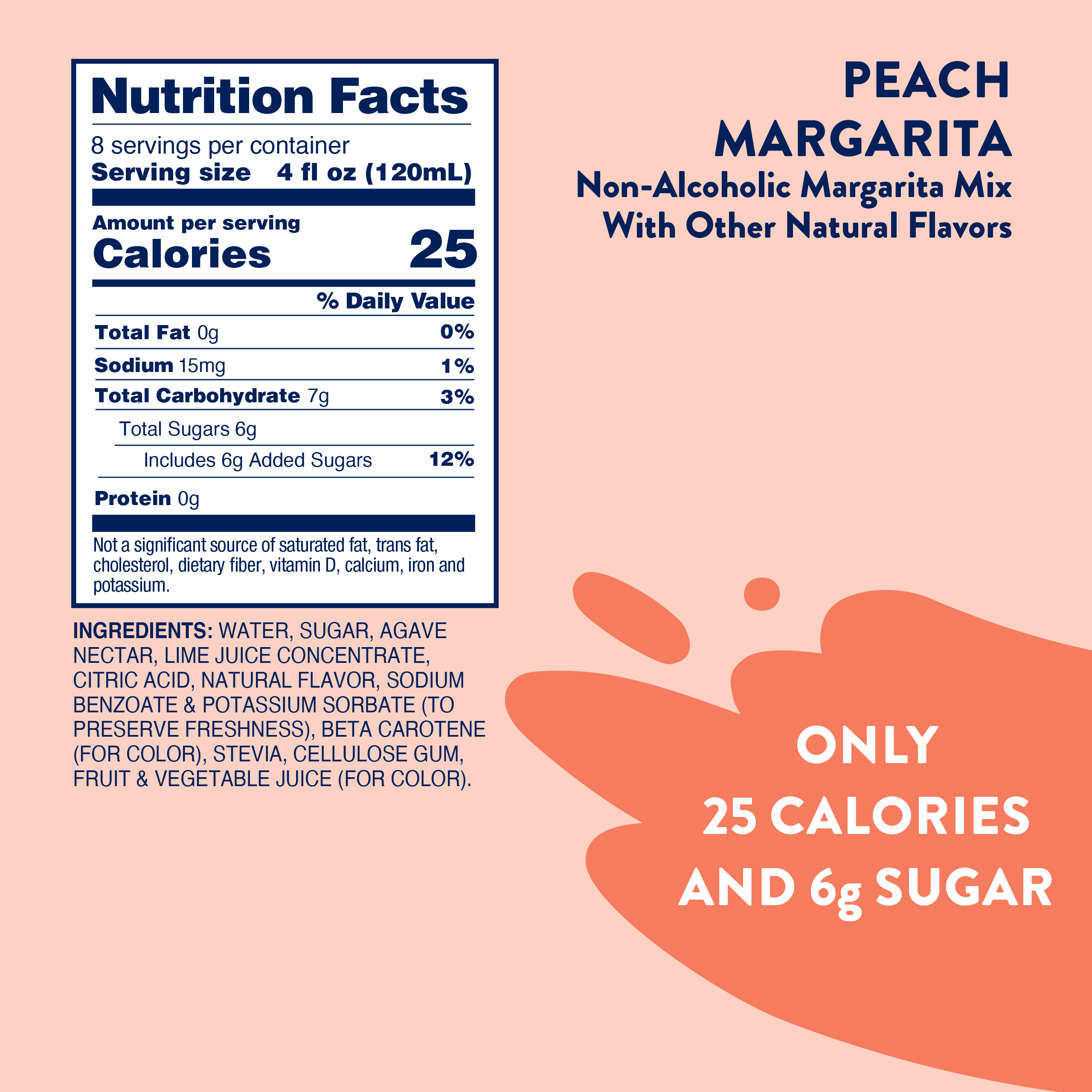 Natural Peach Margarita