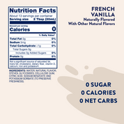 Naturally Sweetened French Vanilla Syrup - 375ml