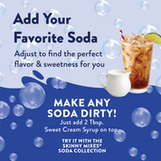 Sugar Free Sweet Cream Dirty Soda Syrup