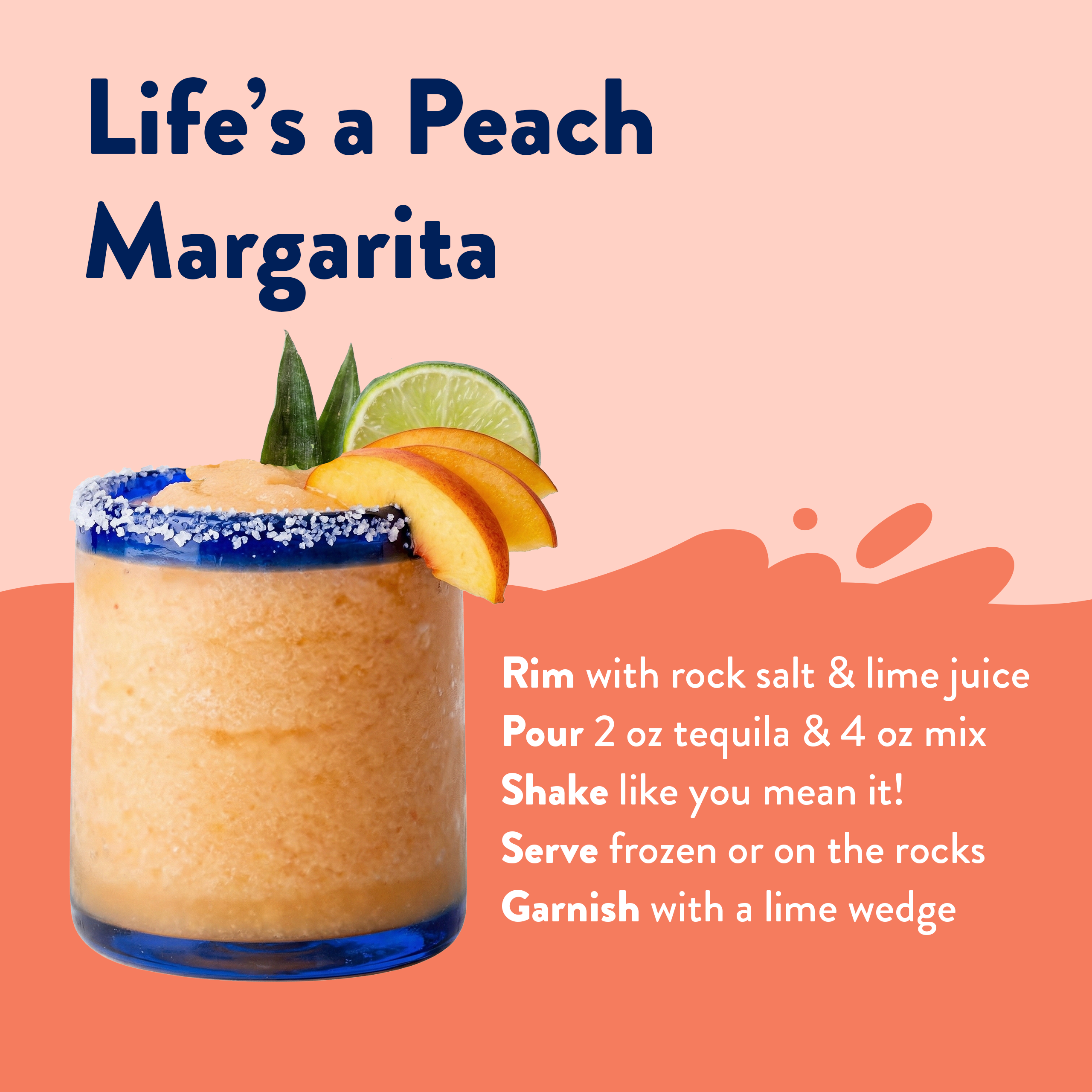 Natural Peach Margarita