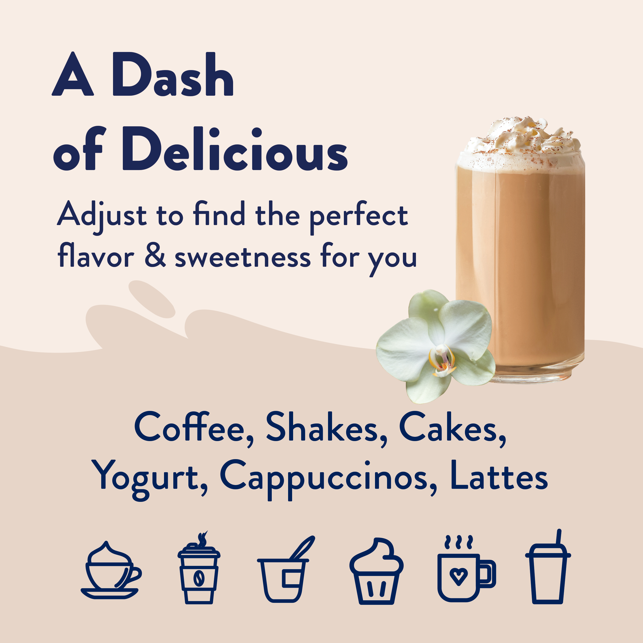 Naturally Sweetened French Vanilla Syrup - 375ml