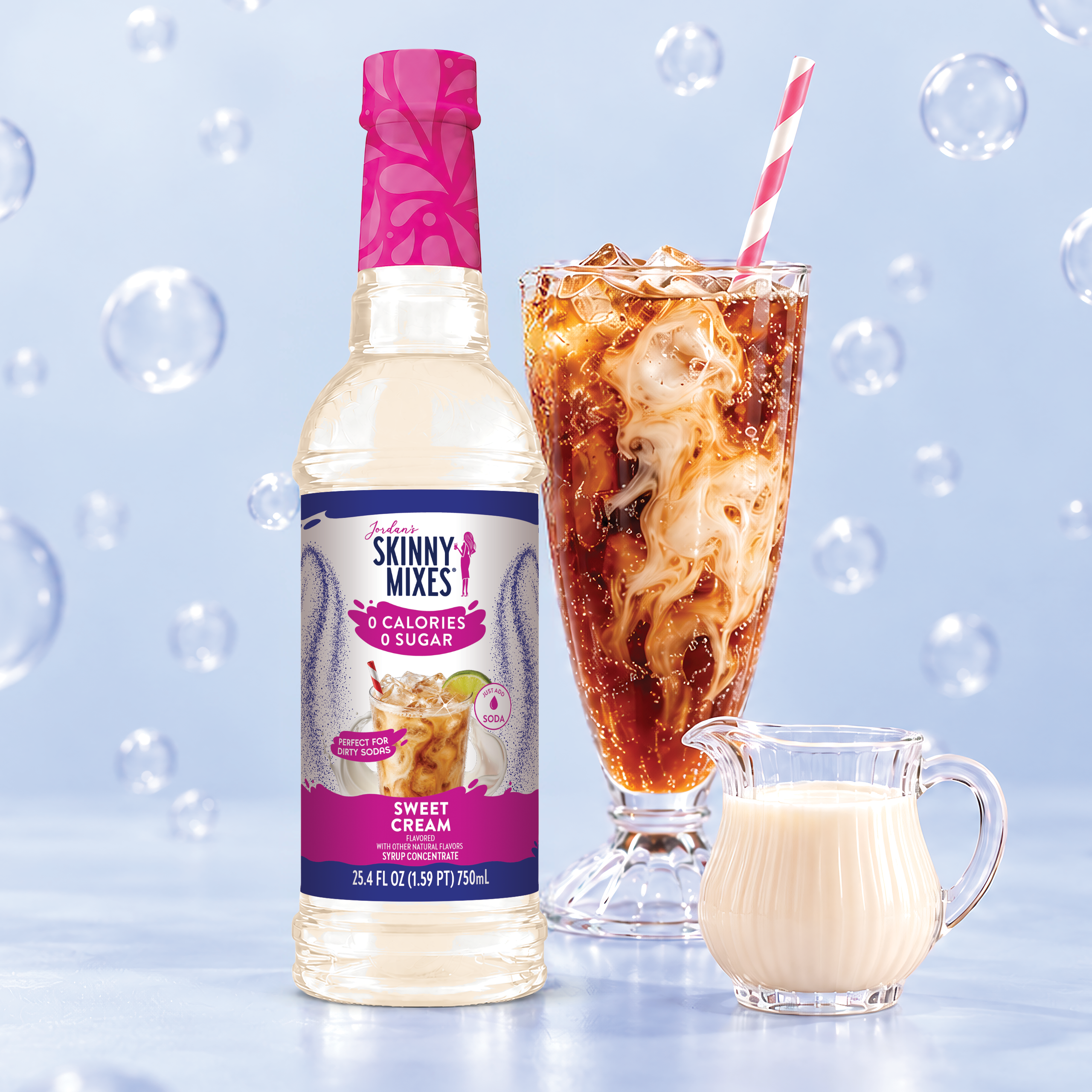 Sugar Free Sweet Cream Dirty Soda Syrup