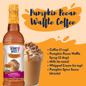 Sugar Free Pumpkin Pecan Waffle Syrup