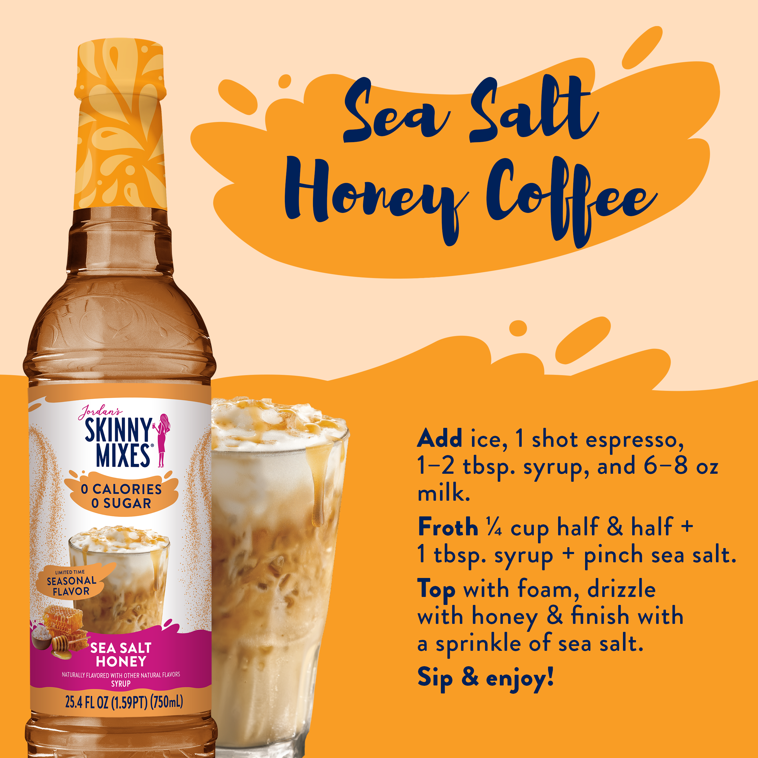 Sugar Free Sea Salt Honey