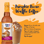 Sugar Free Pumpkin Pecan Waffle Syrup