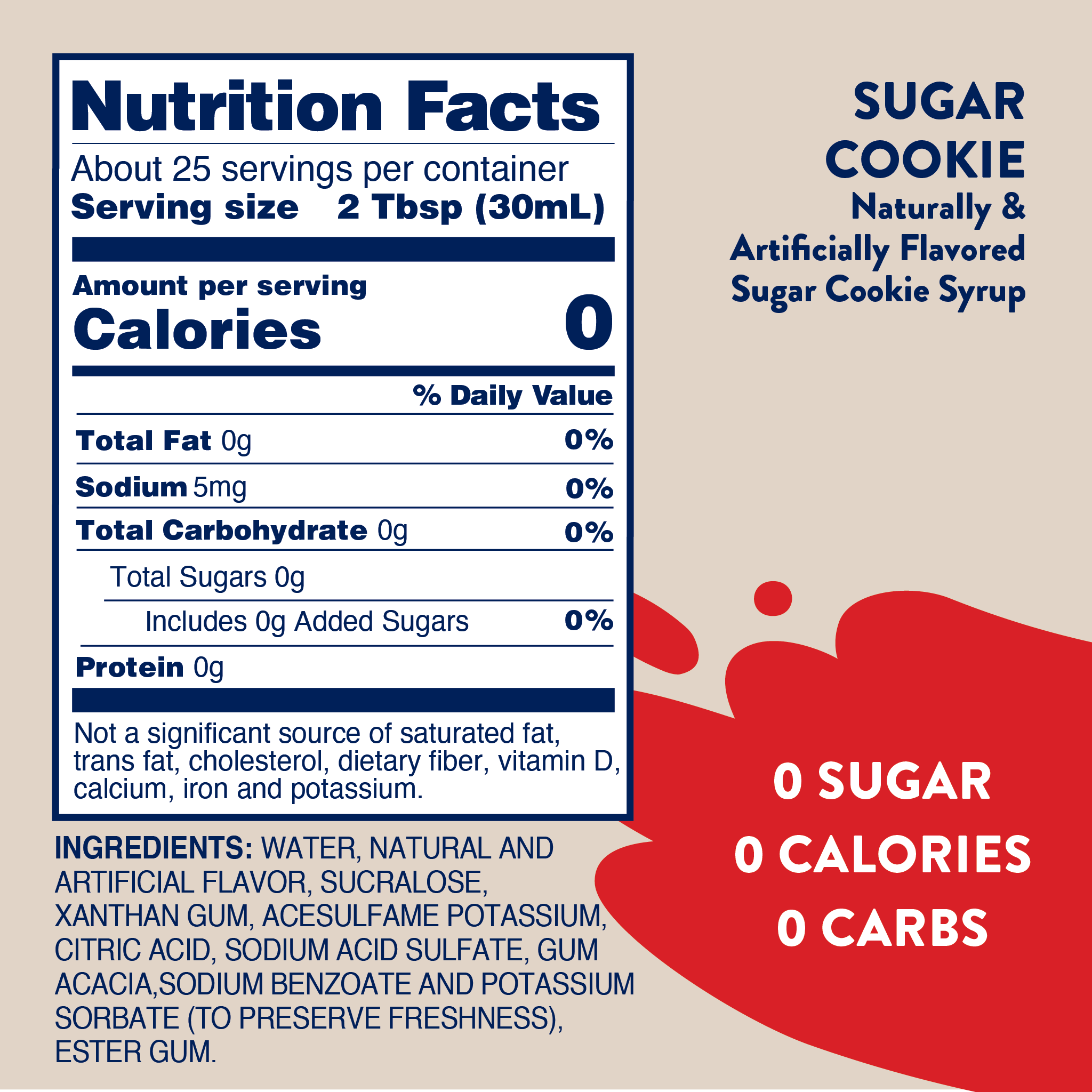 Sugar Free Sugar Cookie