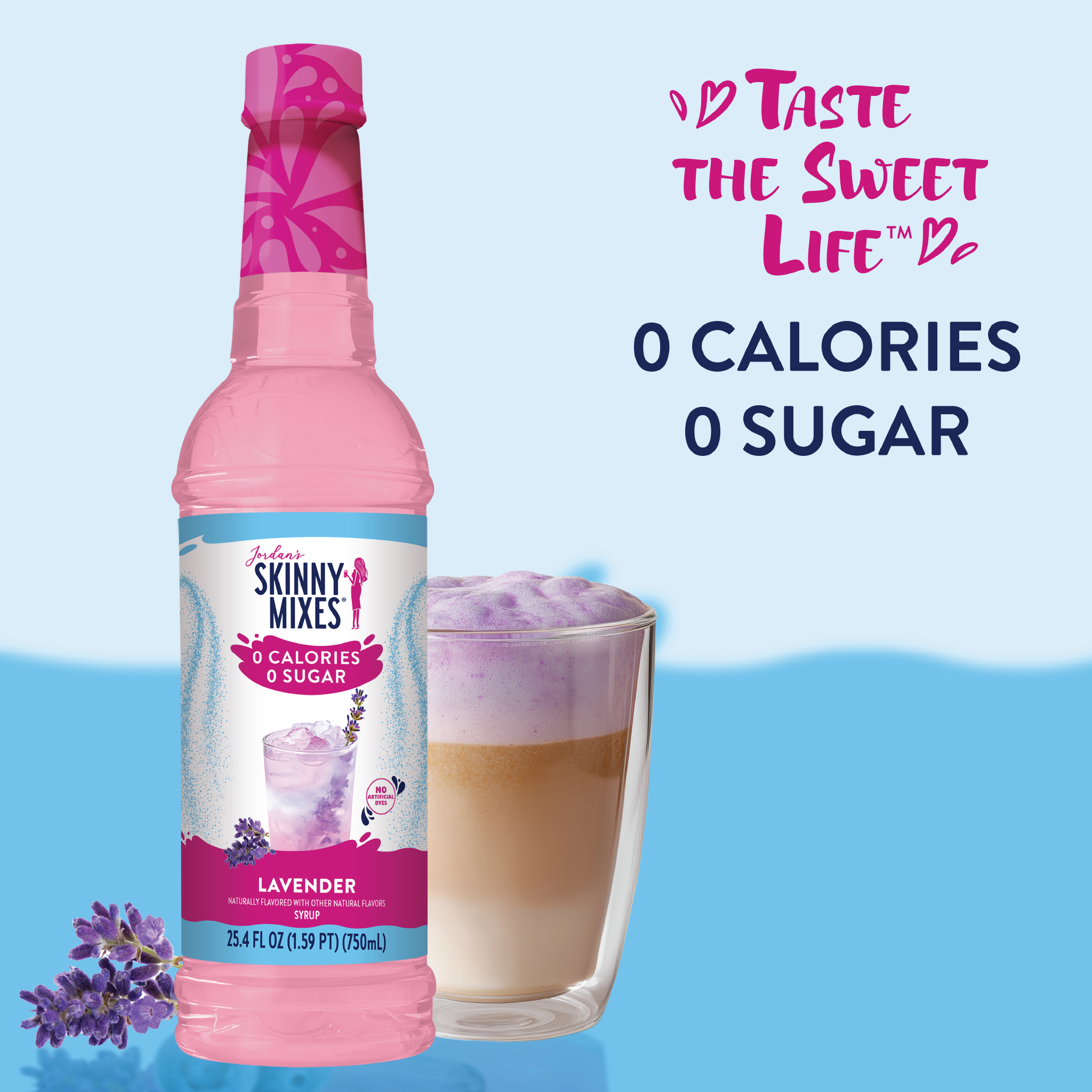 Sugar Free Lavender Syrup