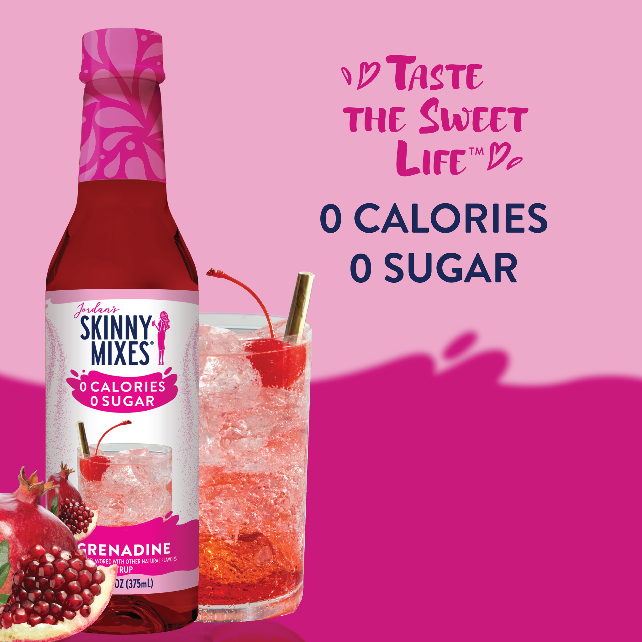 Sugar Free Grenadine Syrup - 375ml
