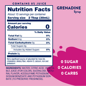 Sugar Free Grenadine Syrup - 375ml