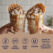 Sugar Free Caramel Fudge Waffle Cone Syrup