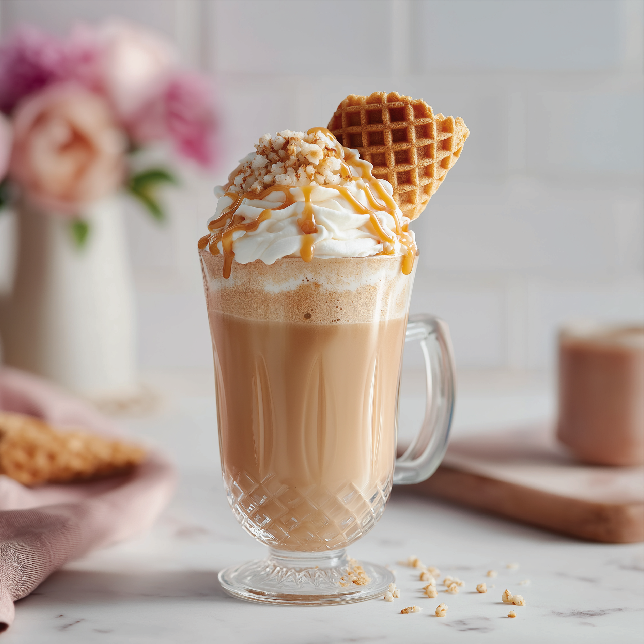 Sugar Free Caramel Fudge Waffle Cone Syrup
