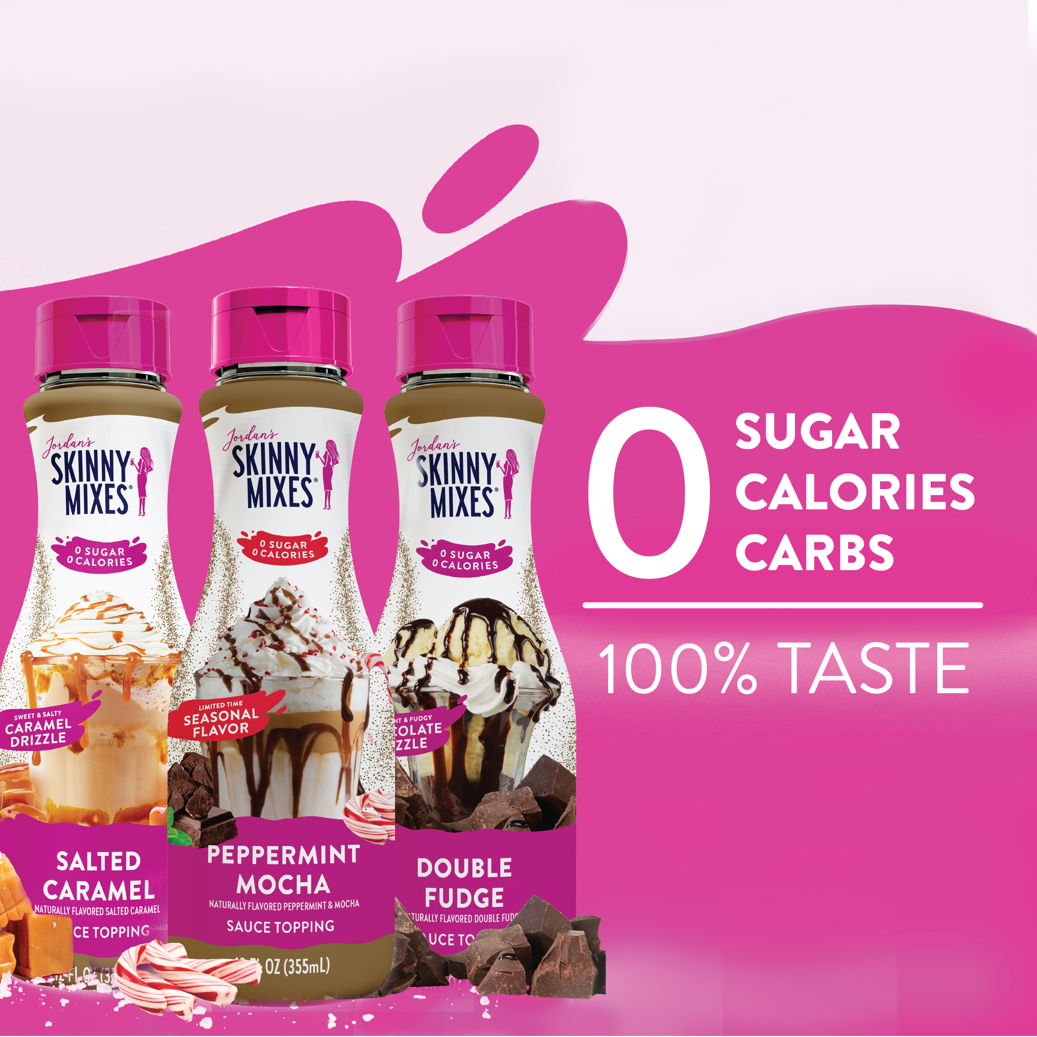 Sugar Free Holiday Delicious Drizzle Sauce Trio