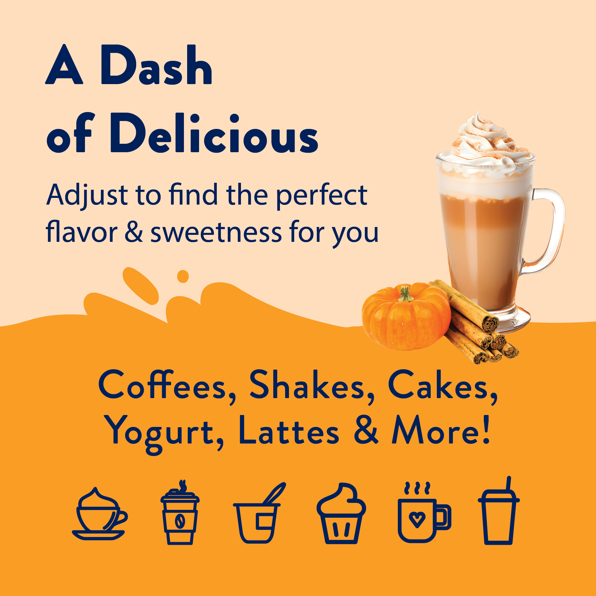 Naturally Sweetened Pumpkin Spice Syrup - 375ml
