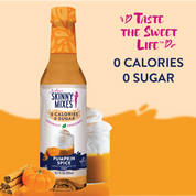 Naturally Sweetened Pumpkin Spice Syrup - 375ml