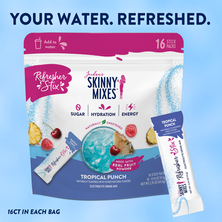 Refresher Stix Tropical Punch 16 ct - Skinny Mixes